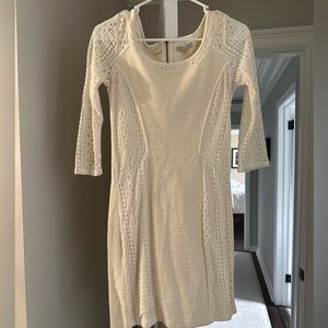 Anthropologie Bordeaux dress size small